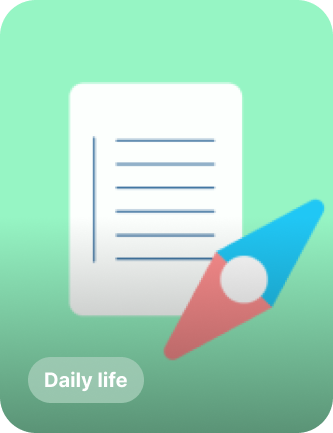lessoncard-daily-life AI西班牙语课程 - 日常生活